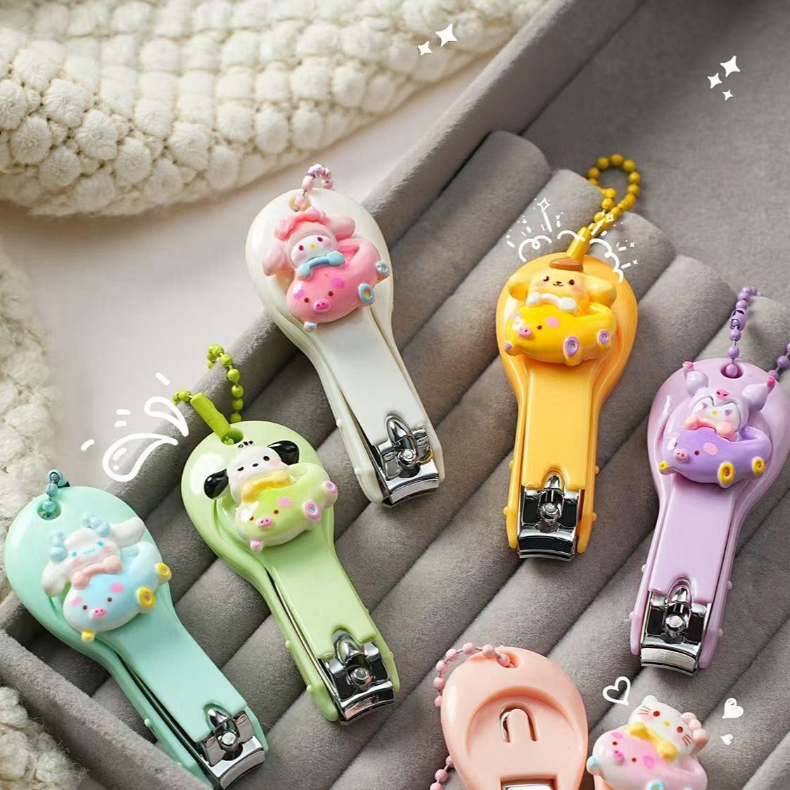 Kawaii Nail Clipper – Cute Character Edition - Nail Care Essentials
