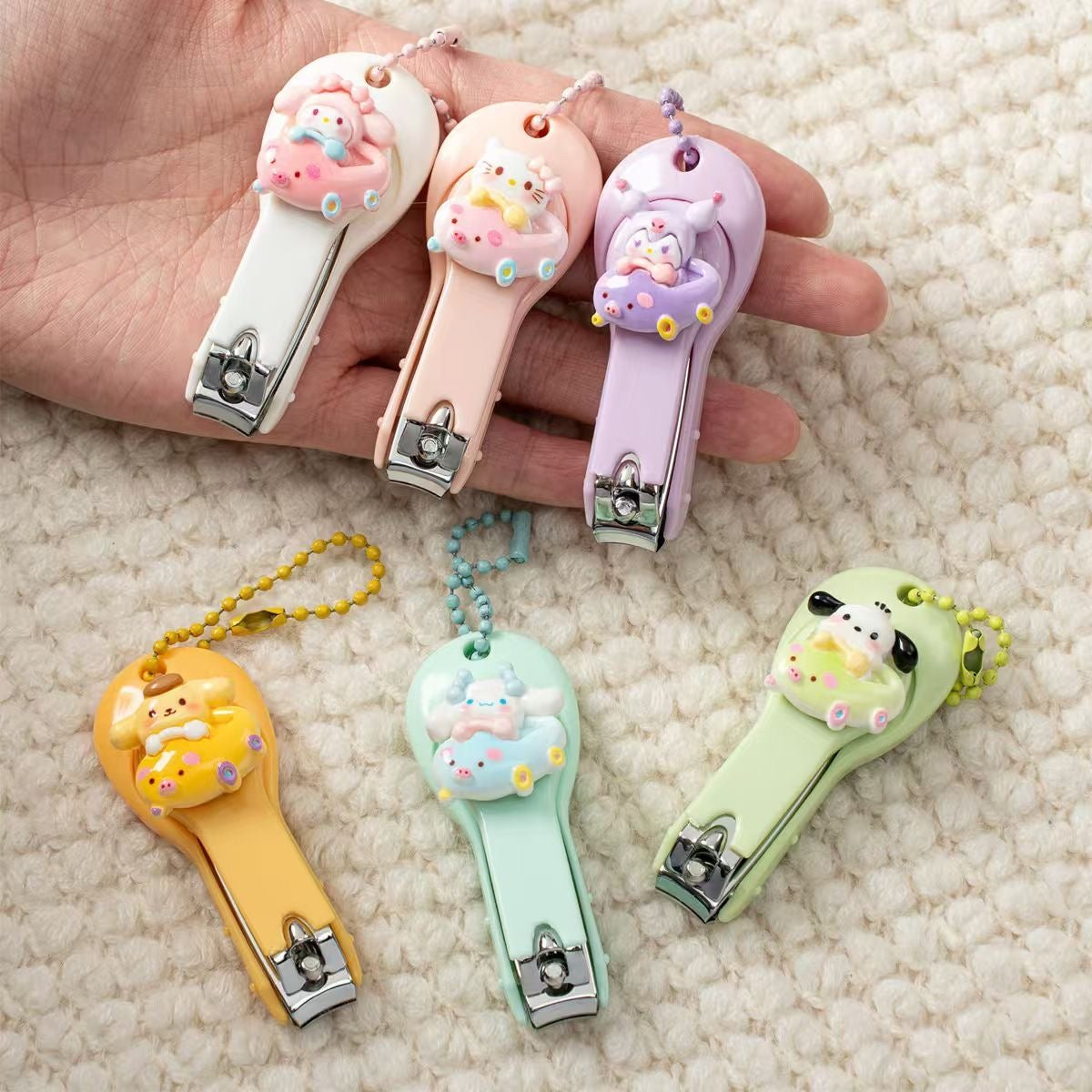 Kawaii Nail Clipper – Cute Character Edition - Nail Care Essentials